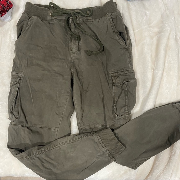 Olive cargo pants - Picture 1 of 1